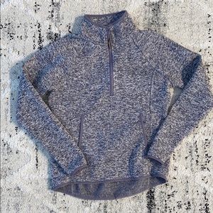 Pullover Quarter Zip Sweatshirt